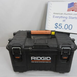 Ridgid 22" long lockable box 14" wide