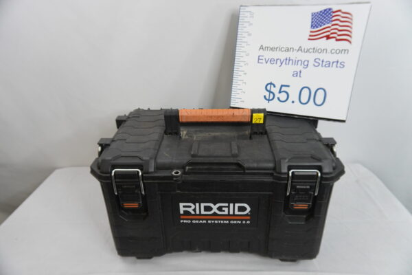 Ridgid 22" long lockable box 14" wide