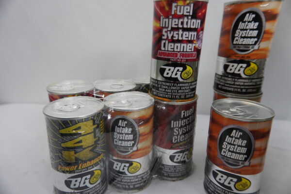 41 Misc cans of fuel injector cleaner, power enhance and trans cleaner trans Cond, air intake cleaner, MOA oil treatment - Image 3