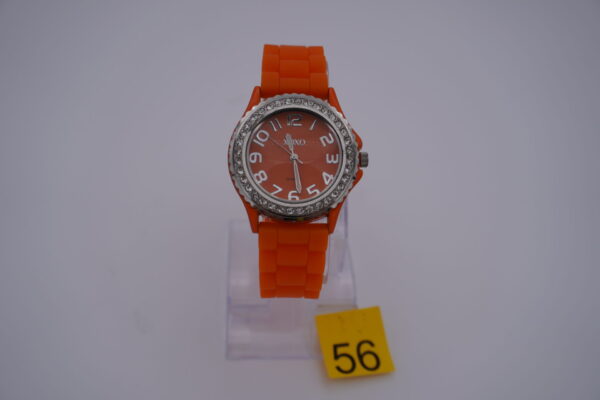 Orange costume watch "xoxo" quartz