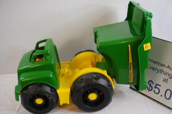 John Deere toy dump truck