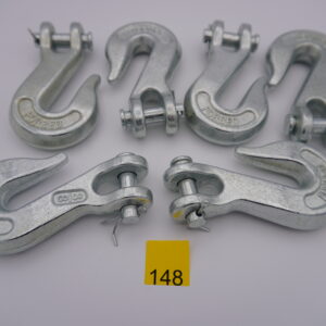 6ea 3/8 brand new chain hooks aprox 5400lb working strength limit
