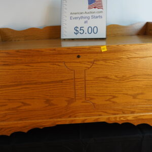 like new 46"long ,25"tall, 20.5" wide cedar chest