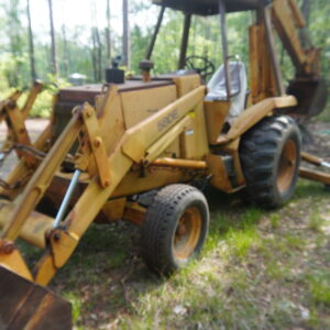 1987 Case 580super E backhoe with service manuel S/N 17045763 videos below