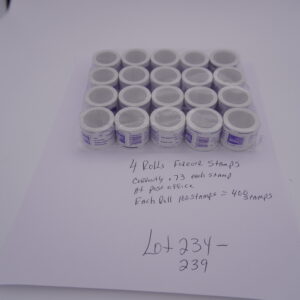 4 rolls (400 total) of "Forever 1st class stamps" never opened till just now to take pic