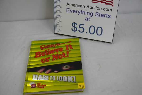 Ripleys Believe it or not "Dare to look" book