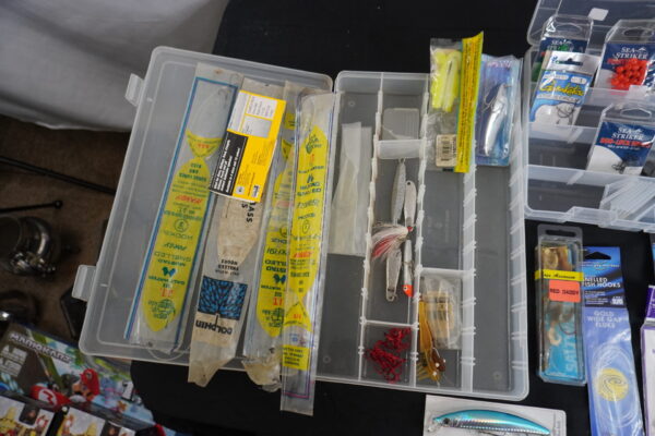 3 organizers and all the fishing items in them - Image 3