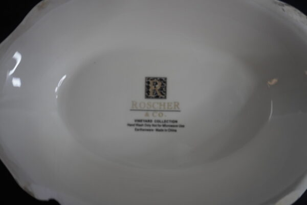 Soup bowl Roscher and co Vinyard collection - Image 3
