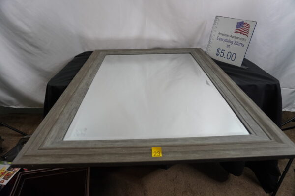 32"x44" mirror with hook on back