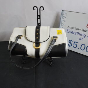 brand new white purse