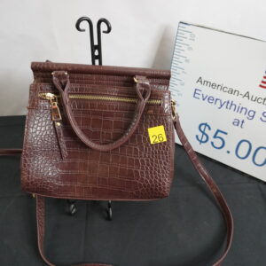 brand new brown purse