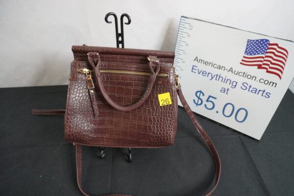 brand new brown purse