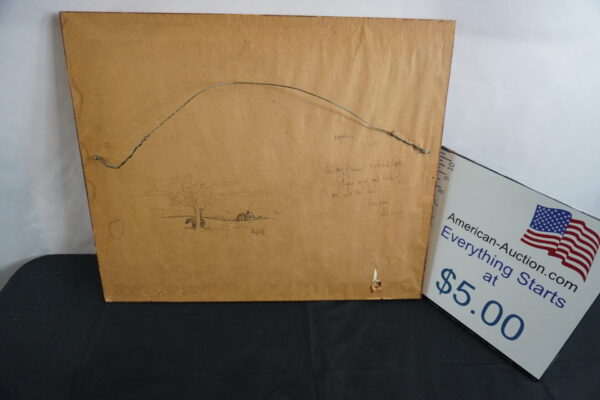 23"x19" Well known artist Patsi Wolfe (signed on front) (signed on back twice)"A mothers love" - Image 5