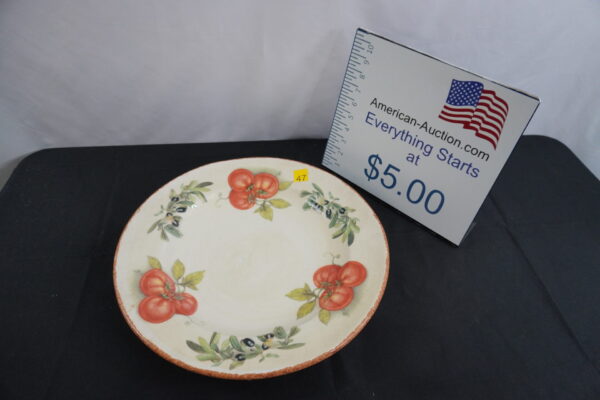 16.5 " Tiffani Boutique Dish tableware made in Italy