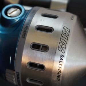 Zebco 808 "salt fisher" 9' rod Shakespeare stainless bearing
