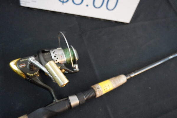 Captiva cv 4000 open face reel and rod BROWNING 8.5' rod