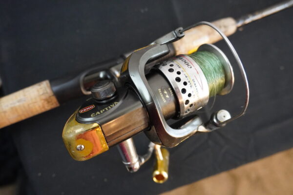 Captiva cv 4000 open face reel and rod BROWNING 8.5' rod - Image 2