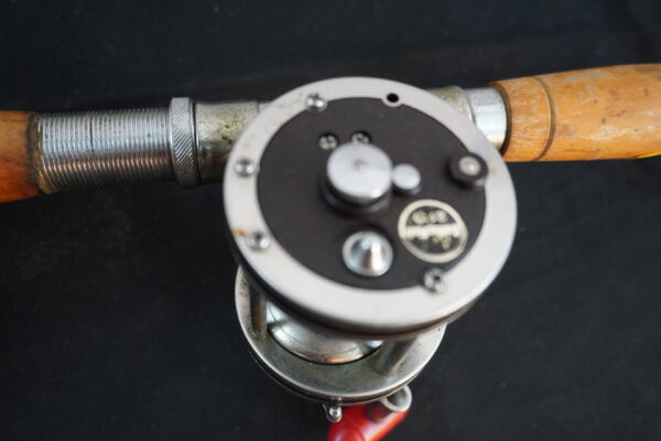 Gamefish 21D open face reel/rod IKE Walton fiberglass rod 6.5' - Image 3