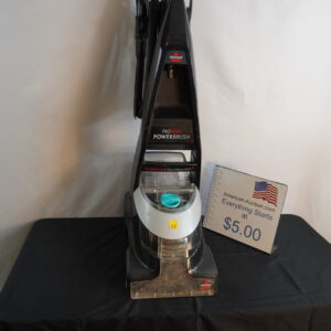 Bissell carpet shampooer with "pro heat" power brush