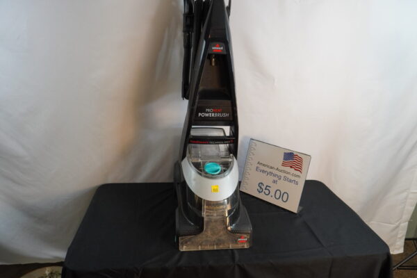 Bissell carpet shampooer with "pro heat" power brush